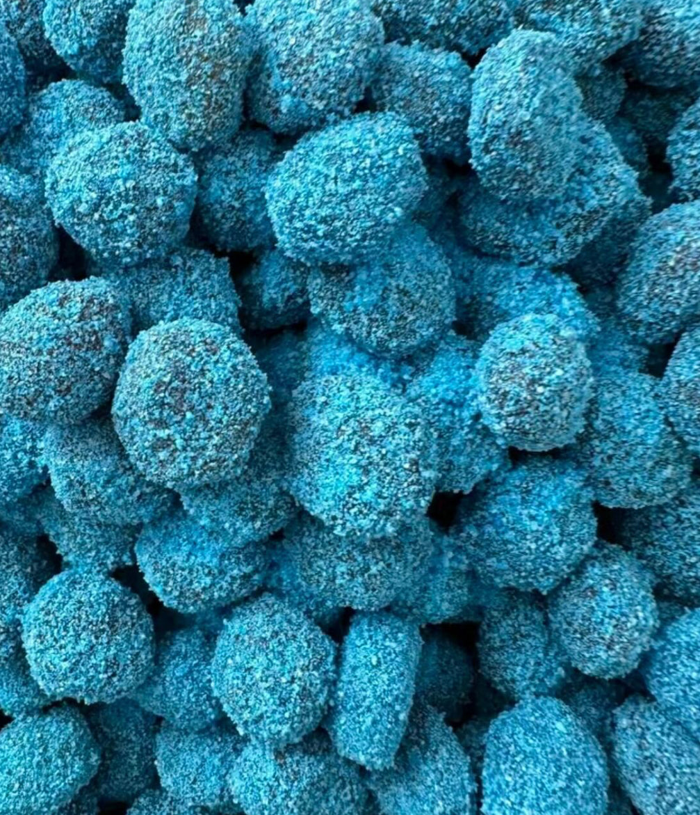 Sour Blue raspberry Gushers