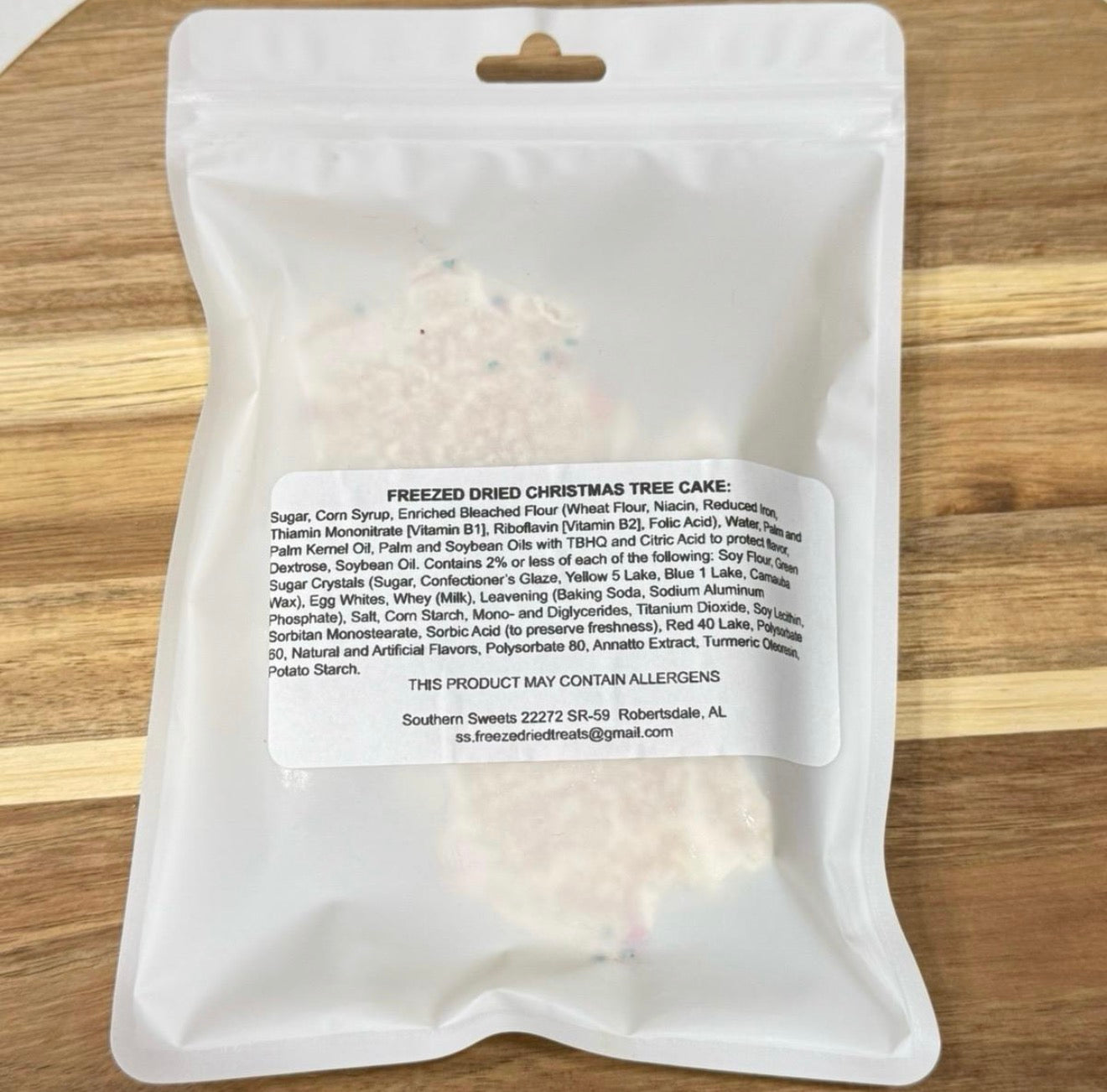 Freeze Dried Christmas Tree Cakes (2 Pack)