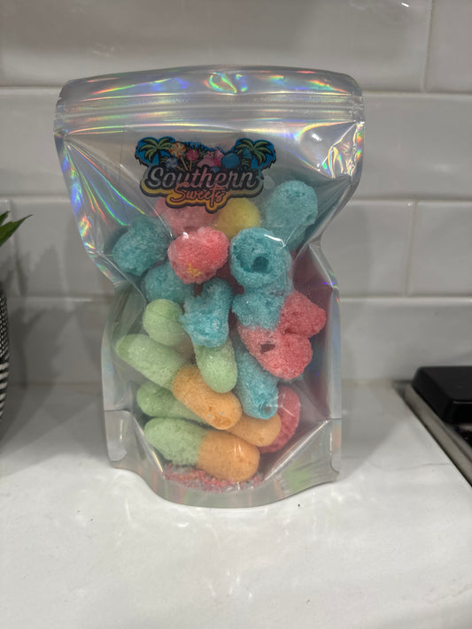 Freeze Dried Sour Worms!